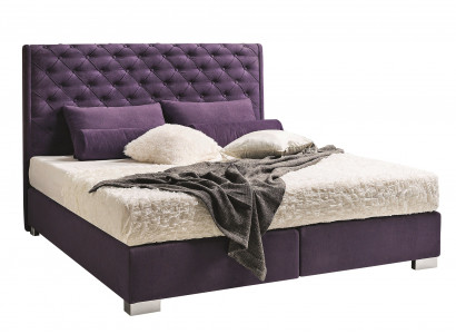 Design Polster Bett Leder Doppel Hotel Ehe Schlafzimmer Boxspring Box Neu